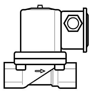 solenoid smer toku