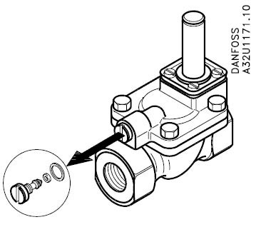solenoid vyrovnavacia tryska